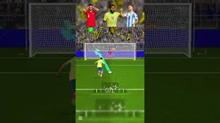 Bruno Fernandes 🇵🇹 vs Ederson 🇧🇷 vs Mac Allister 🇦🇷 Penalty Challenge 🔥