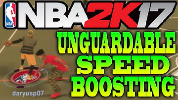 NBA 2K17 Tips - UNGUARDABLE SPEED BOOSTING DRIBBLE MOVE CHEESE!