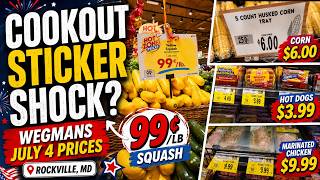 Wegmans July 4th Food Prices | Rockville, MD