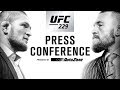 UFC 229 Press Conference: Khabib vs McGregor