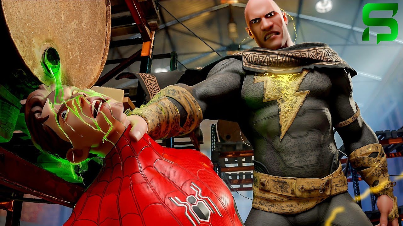 Black Adam VS Spider-Man - Anarchy Begins.... Fortnite Season 4