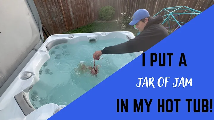 I Put a Jar of Jam in My Hot Tub to Test The Filtration