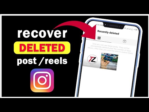 How To Restore/Recover Deleted Post On Instagram | Instagram Par Delete ...