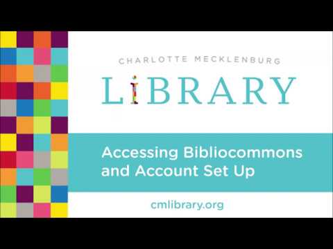 Accessing Bibliocommons