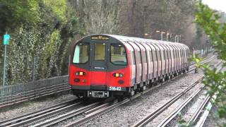 Northern Line 1995TS 51643 Departing Woodside Park