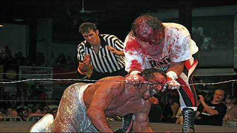 Sabu vs Terry Funk  Barbed Wire Match for the ECW ...