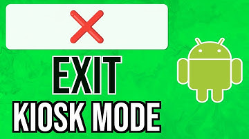 How to EXIT KIOSK MODE on ANDROID Devices 2024 | Remove Kiosk Mode Android