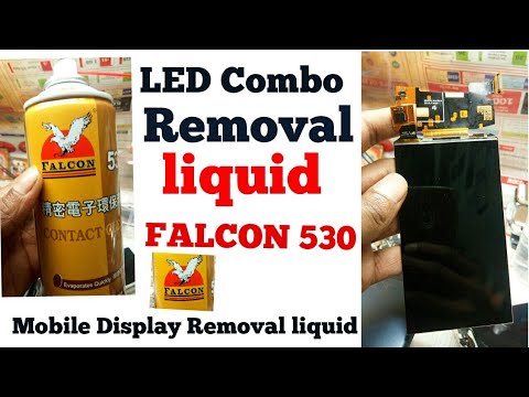 How to Remove Samsung display  folders  using liquid Falcon 530  J2 display Repar