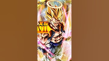 INSANE 1V3 CLUTCH! 5X ZENKAI BUFFED SUPER GOGETA ( PVP! Dragon Ball Legends