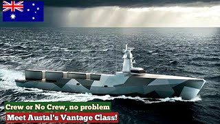 The maritime world is shocked! Austal Australia unveils its Vantage-class vessels with optional crew