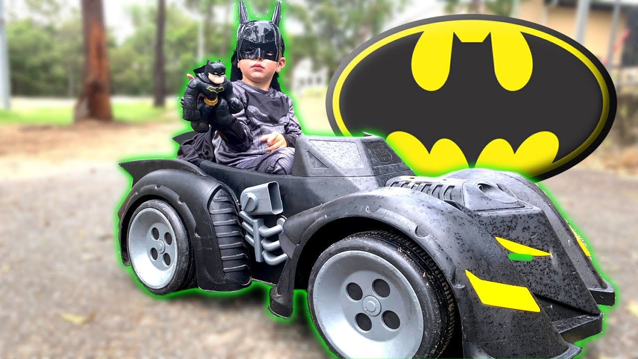 Princess Paradise Kids Batman Ride-In 3D Batmobile One Size NWT Car Only  