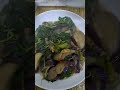 sarap kahit walang sahog #food #asmrfood #cooking #saluyot#talong#patula#yummy