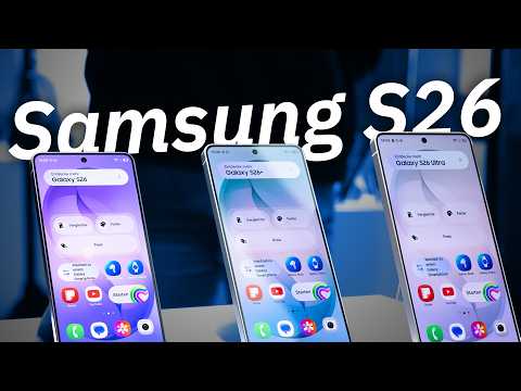 So ein Display gab es noch nie: Samsung Galaxy S26 Ultra