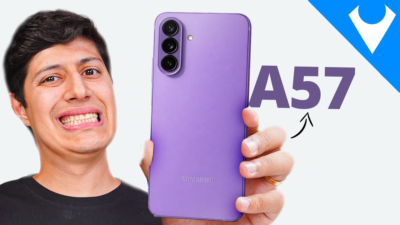 isso é Galaxy A57! Uma nova era...