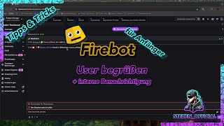 Firebot Tipps Und Tricks Für Anfänger User Begrüßen Bonus