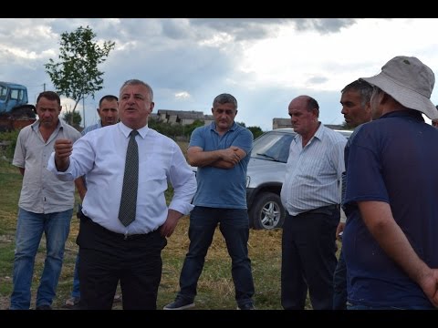 ქვემო ქართლის გუბერნატორი სოფელ დისველში  24 07 2016