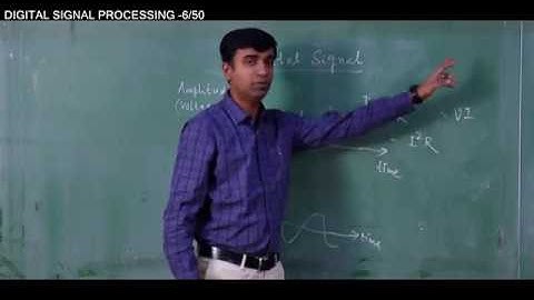 DIGITAL SIGNAL PROCESSING | LECTURE-6 | PROF.(Dr.) MALAY GANGAPADHYAY