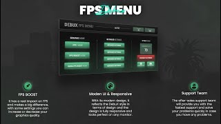 [FIVEM] FPS MENU (DebuX)