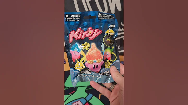 Kirby Mystery Keychains | #kirby #nintendo #retrogaming #videogames #n64 #gamecube #gameboy #shorts