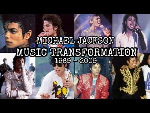MICHAEL JACKSON MUSIC TRANSFORMATION 1969-2009