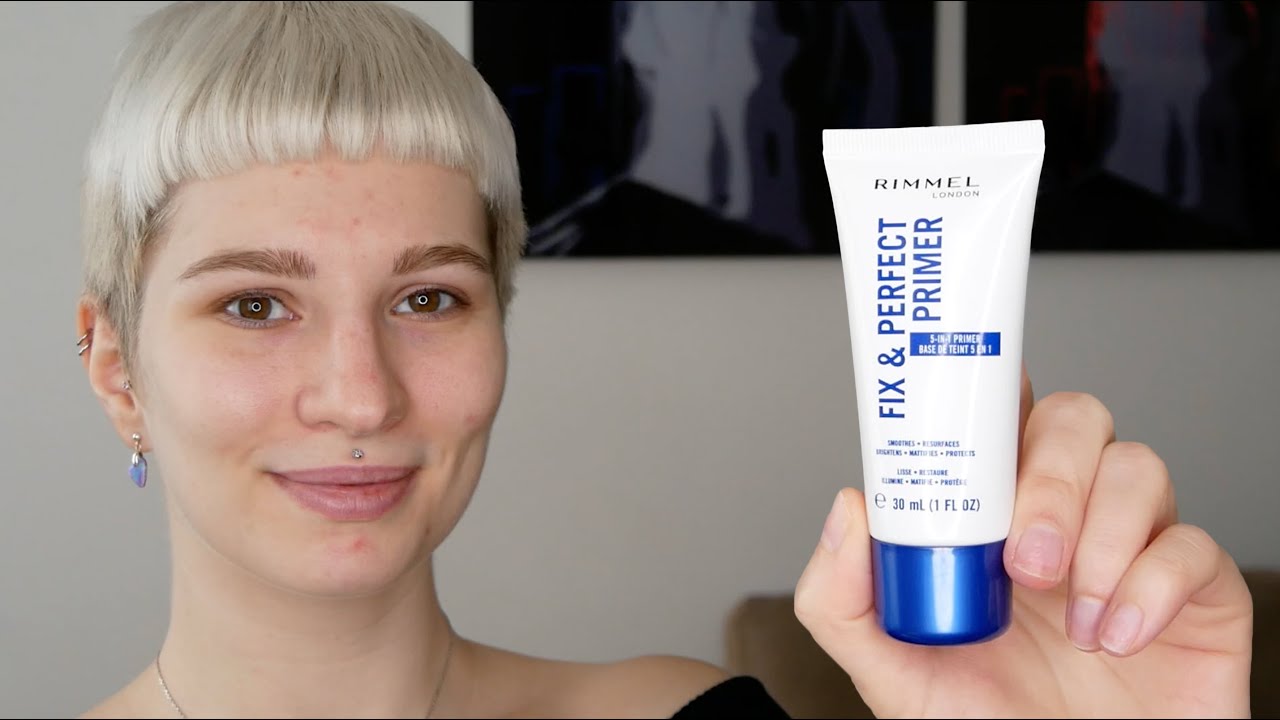 Rimmel 5 in 1 Fix and Perfect Pro Primer Review + Demo on How to