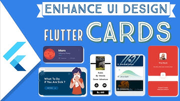 Flutter Cards || Enhance Ui Design with beautiful flutter packages