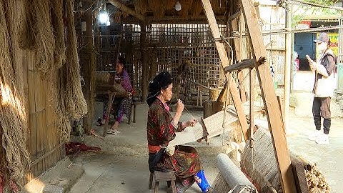 Gìn giữ và phát triển nghề dệt lanh Lùng Tám
