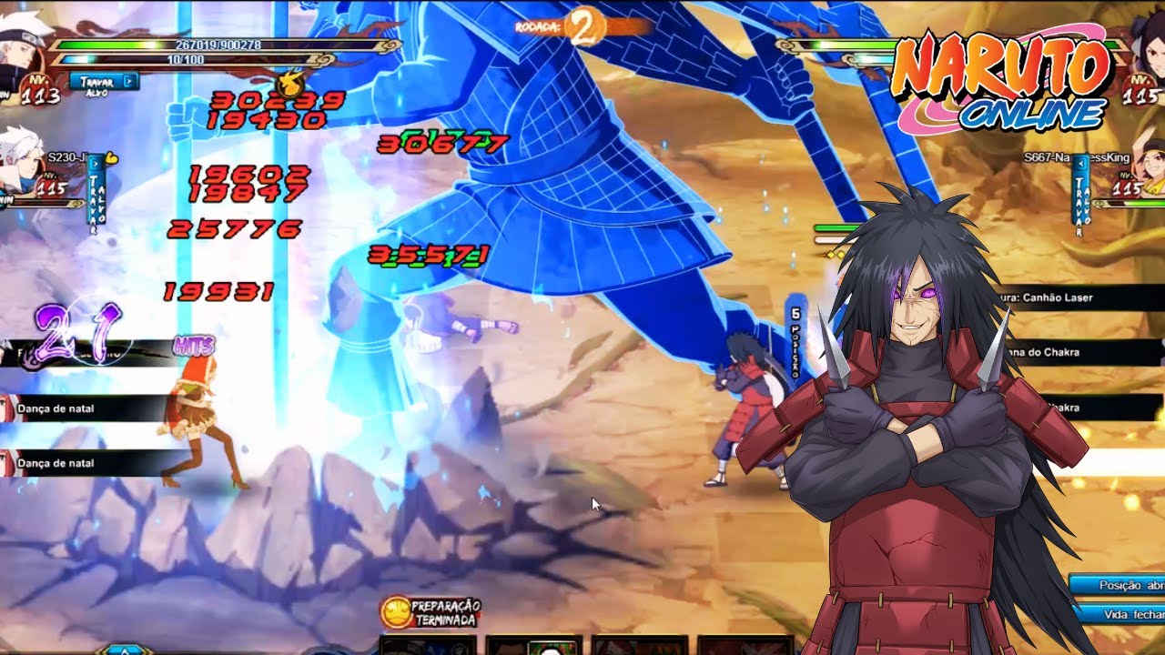 Naruto Online - NO BT for Madara [Final Battle]? No Problem!!