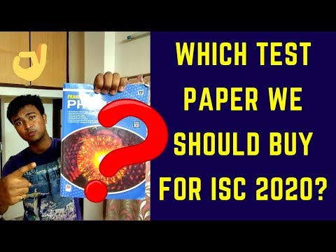 Which test paper book is best for ISC 2020? Will I get 90% by practicing these test papers?