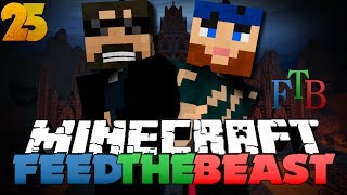 Minecraft Modded Survival - FTB 25 - Taint Mining and Speed Smelting