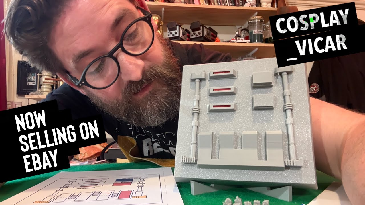 Now selling my 3D Printed Darth Vader Chest Box - YouTube