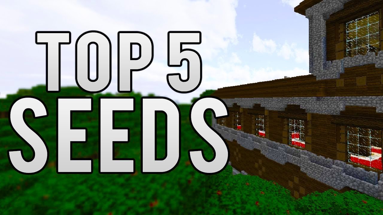 Top 5 Seeds For Minecraft 1 12 Youtube