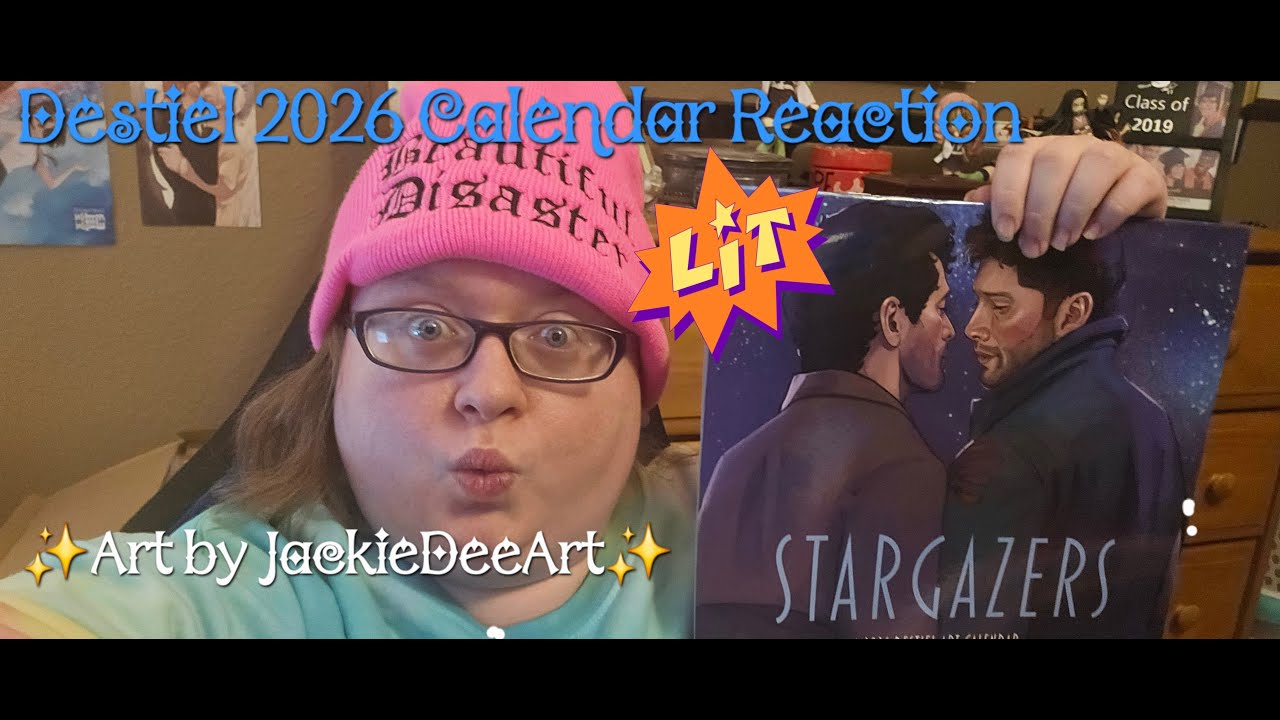👼Supernatural Destiel 2026 Calendar Reaction👨