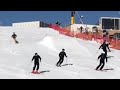 فيديو لاختبارات التزلج على المنحدرات الثلجية في تروجينا 