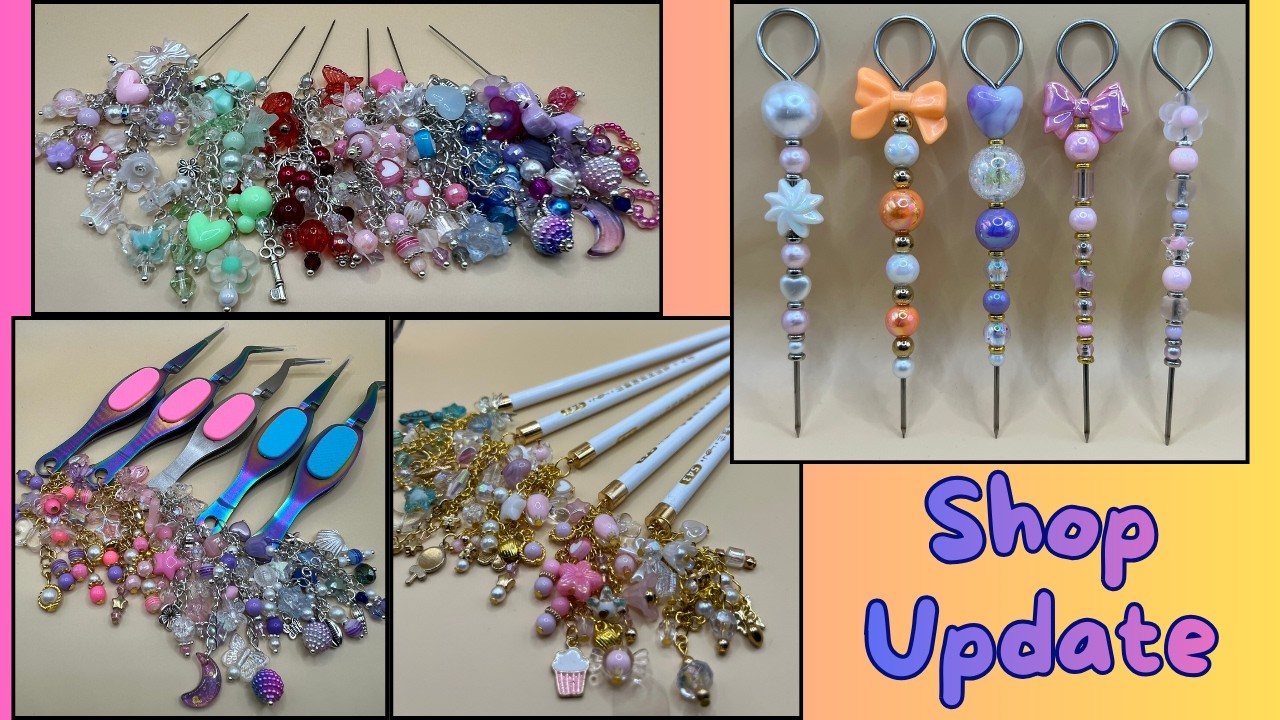 Shop Update/Perlen❣️ Pokey-Tools, Glue-Pins, Wachststifte & Pinzetten 💕