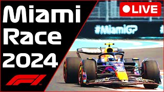 🔴F1 LIVE - Miami GP RACE - Commentary   Live Timing