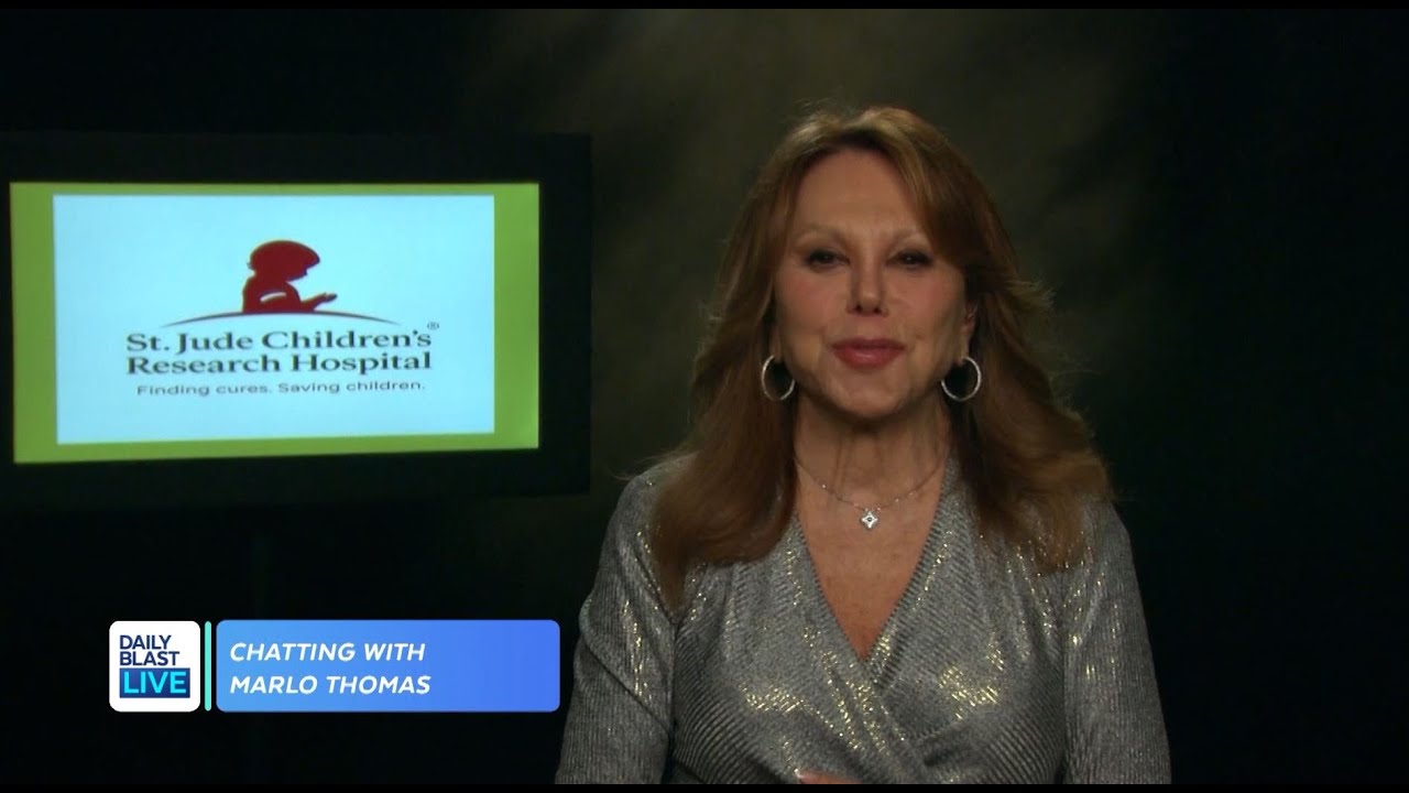 Marlo Thomas Talks St. Jude and Her Father's Promise - YouTube