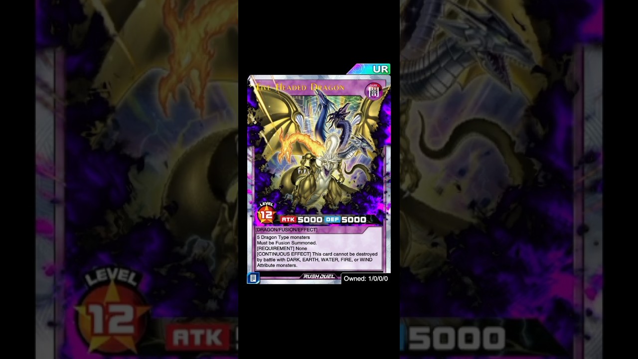 UR- Five Headed Dragon 