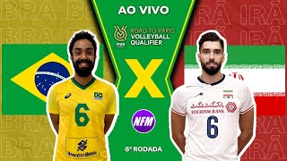 Pré-Olímpico masculino de vôlei ao vivo: Brasil 3 x 0 Irã