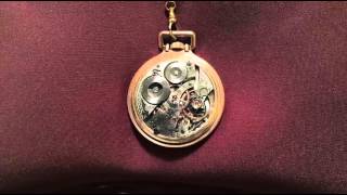 Waltham Pocket Watch Timelapse
