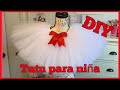 DIY// cómo hacer un tutu para niña