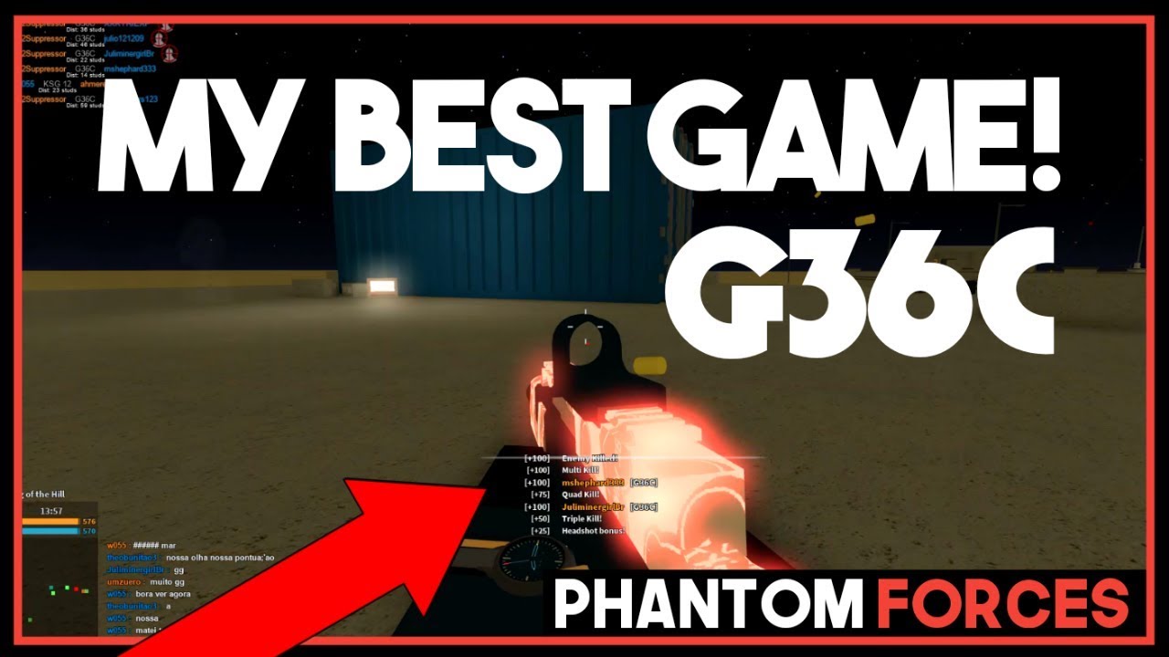 This Gun Is Amazing G36c Phantom Forces Roblox Youtube - roblox phantom forces g36c