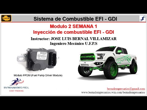 2-ELECTRONIC FUEL INJECTION SFI - GDI  [Pruebas al módulo FPDM Fuel Pump Driver Module] Ford F-150