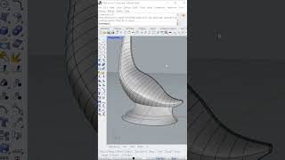 Rhino 3D Swan Decor Modeling | Easy SubD Practice for Beginners #shorts #rhino8