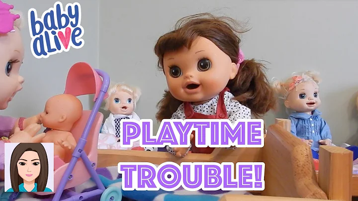 Baby Alives Paige and Parker Have Playtime Trouble