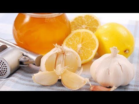 Begin je dag goed en gezond met citroen, knoflook en honing
