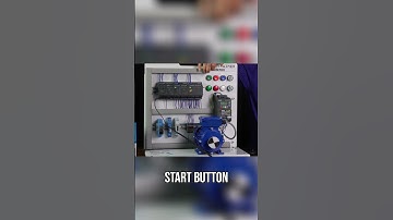 Latch Circuit: Simple Start-Stop Control Programming #shorts