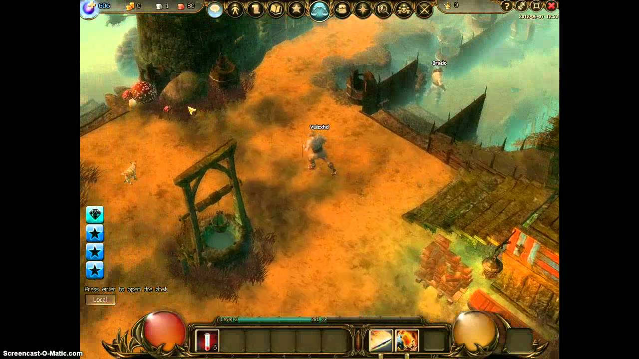 Drakensang - Completing Quests - HD - YouTube