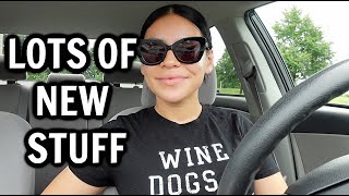 TRYING DIFFERENT WINE, MINI TARGET HAUL + OUR NEW BIKES