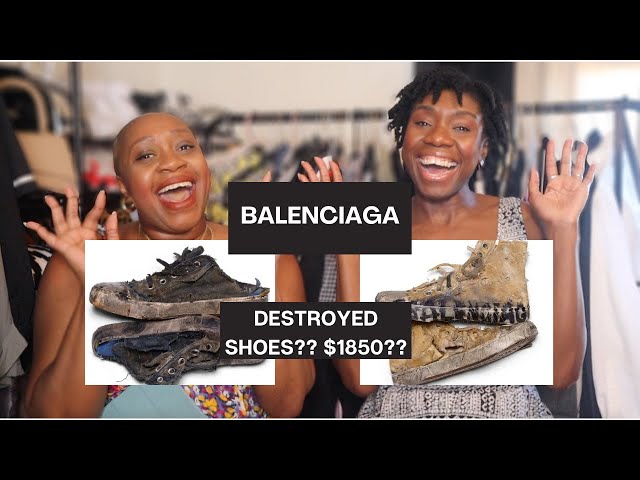 TIMES NOW - Luxury fashion brand Balenciaga recently launched a limited  edition collection of overly-distressed sneakers, dubbed the 'Paris Sneaker',  which is selling for $1,850 or (approximately Rs. 1,43,543) apiece:  https://www.timesnownews.com/viral ...